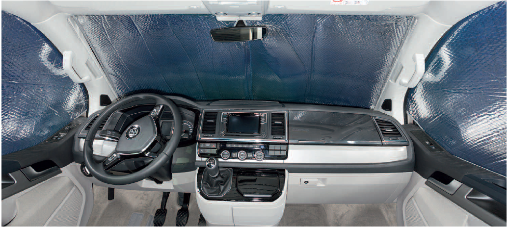 Brandrup ISOLITE Fahrerhausfenster, 3-tlg. T6 mit Sensoren