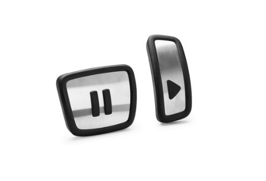 Volkswagen ID.4  ID.5  ID.7  ID.3 Pedalkappenset Edelstahl Pedale 11A064205