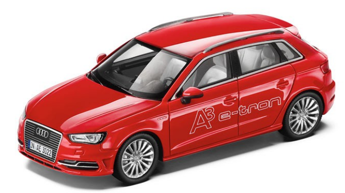 Audi A3 Sportback e-tron Modellauto Misanorot 1:43