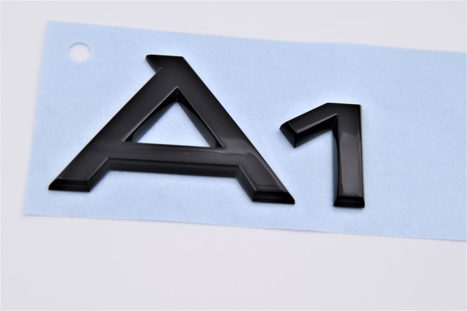 Original Audi A1 Schriftzug schwarz
