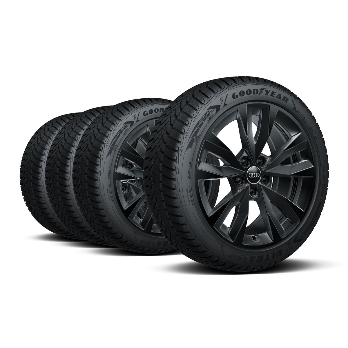 Original Audi Winterkomplettradsatz 5-V-Speichen-Acumen Design Audi A3 16 Zoll