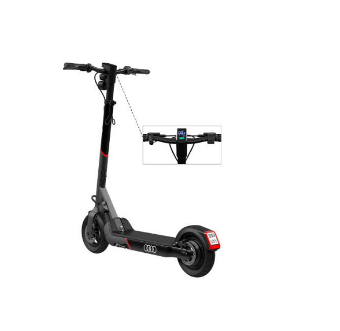 Original Audi electric kick scooter