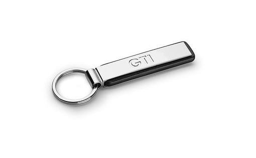 Original Volkswagen VW Schlüsselanhänger mit GTI Schriftzug Anhänger 000087010F YPN