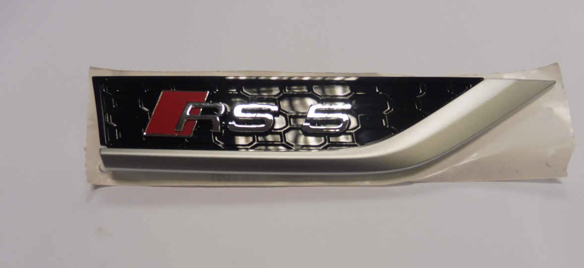 Blende für Kotflügel RS5 chrom/schwarz-glänzend 8W6853602DPUZ