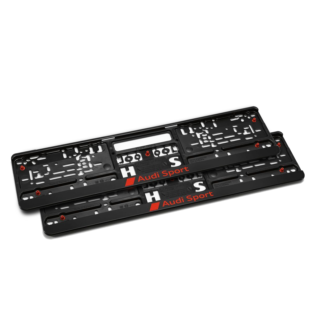 Audi Sport Kennzeichenhalter Set (2 Halter)