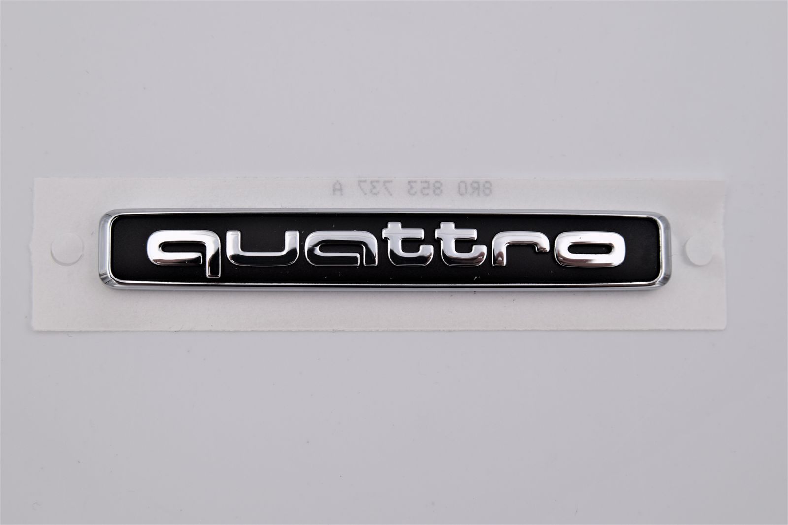 Original Audi Quattro Schriftzug hinten Heckklappe