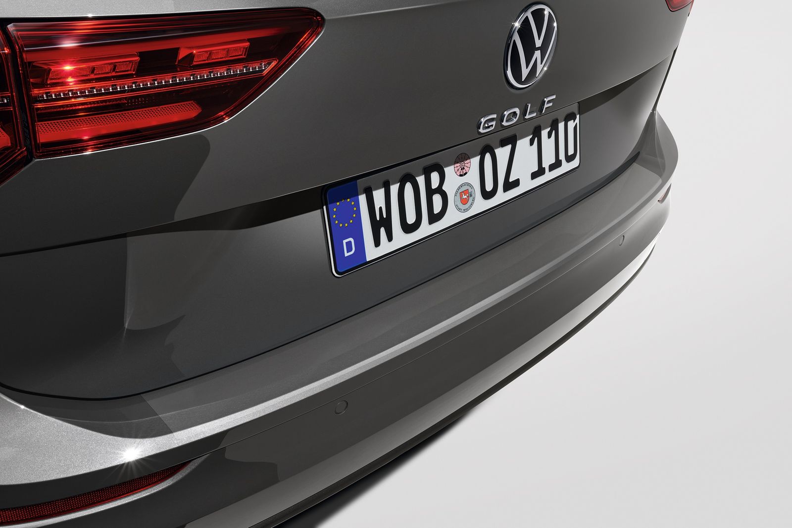 Original Volkswagen Golf 8 Variant/ Alltrack Ladekantenschutzfolie transparent