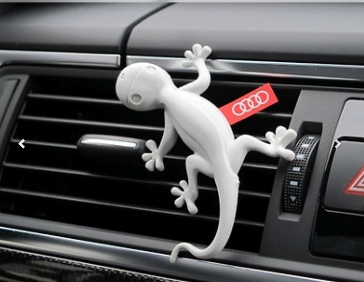 Audi Duftgecko hellgrau