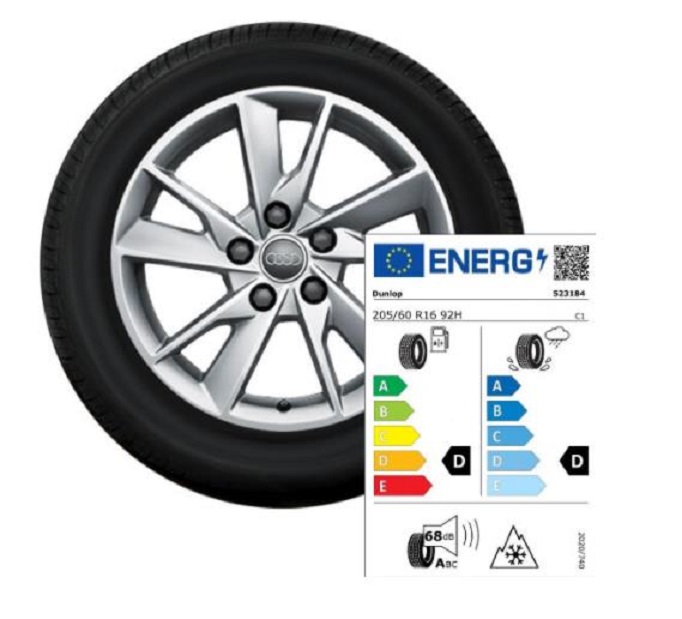 Audi  A4-Winterkompletträder Rad, 5-Arm-Facetten