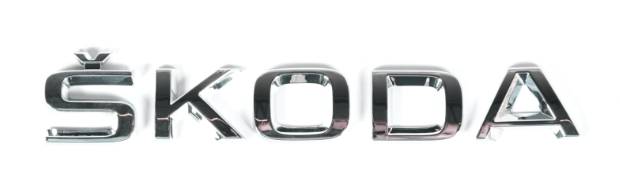 SKODA Schriftzug Chrom  5JA853687 2ZZ