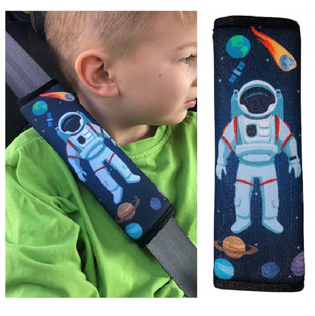 Heckbo Auto Gurtschoner Astronaut-Design 1er Pack